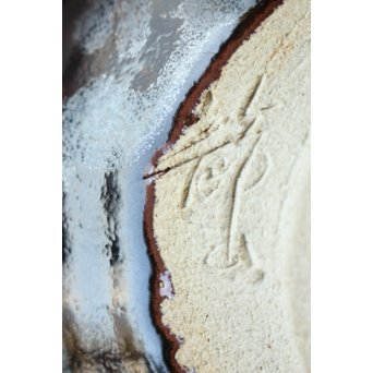 青木龍山 天目梅抹茶碗　P160 