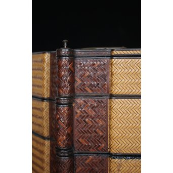 花押印  藤扇形御重　U128 