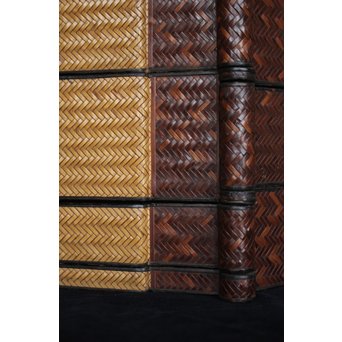 花押印  藤扇形御重　U128 