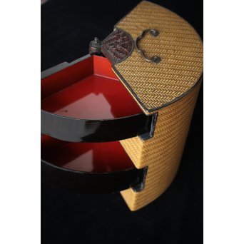 花押印  藤扇形御重　U128 