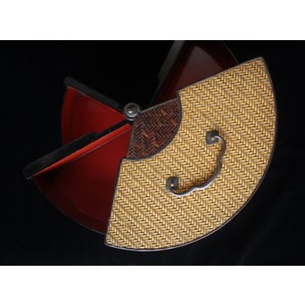 花押印  藤扇形御重　U128 