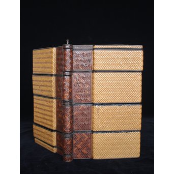 花押印  藤扇形御重　U128 