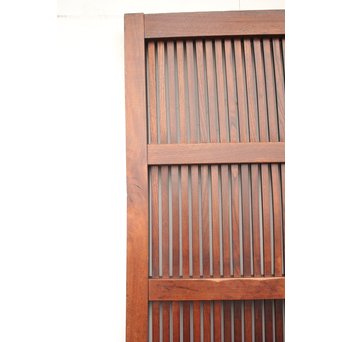 総欅格子蔵戸　W982 