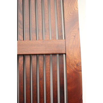 総欅格子蔵戸　W982 