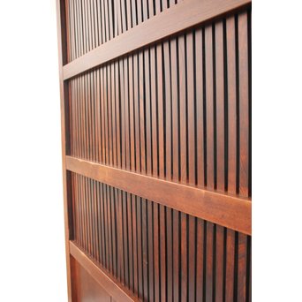 総欅格子蔵戸　W982 