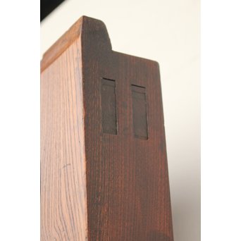 総欅格子蔵戸　W982 