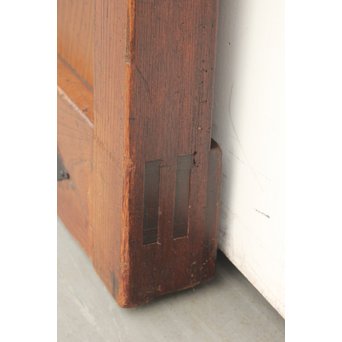総欅格子蔵戸　W982 