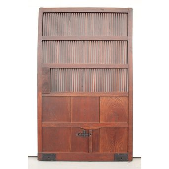 総欅格子蔵戸　W982 