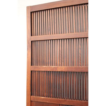 総欅格子蔵戸　W982 