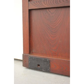 総欅格子蔵戸　W982 