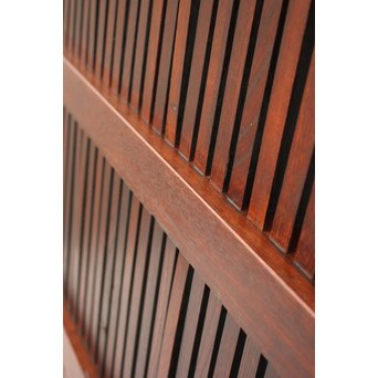 総欅格子蔵戸　W982 