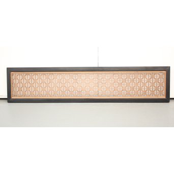 黒枠組子欄間　R2512 