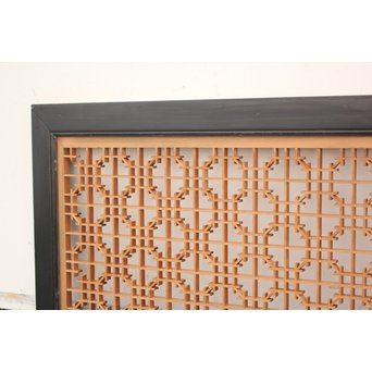 黒枠組子欄間　R2512 