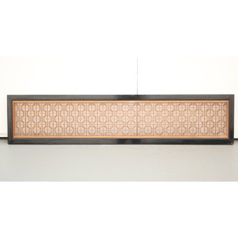 黒枠組子欄間　R2512