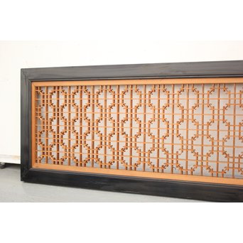 黒枠組子欄間　R2512 