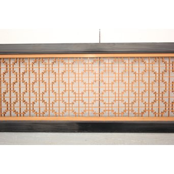 黒枠組子欄間　R2512 