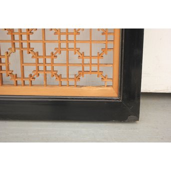 黒枠組子欄間　R2512 