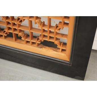 黒枠組子欄間　R2512 