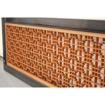 黒枠組子欄間　R2512 