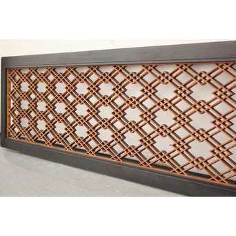 黒枠組子欄間　R2513 