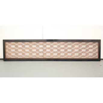 黒枠組子欄間　R2513