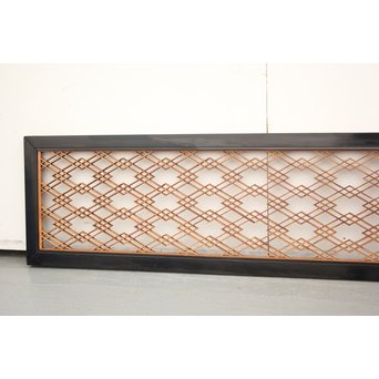 黒枠組子欄間　R2513 