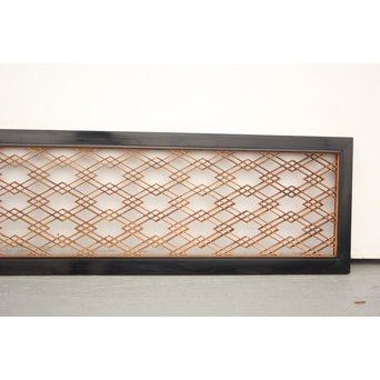 黒枠組子欄間　R2513 