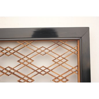 黒枠組子欄間　R2513 