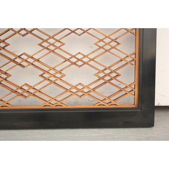 黒枠組子欄間　R2513 