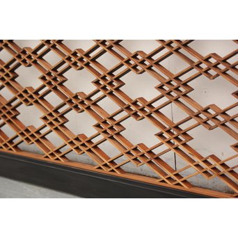 黒枠組子欄間　R2513 