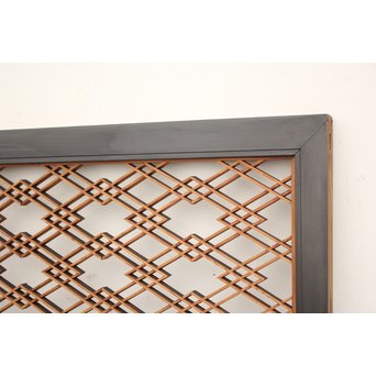 黒枠組子欄間　R2513 