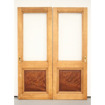 プレスガラス戸 2枚1組　GD1258