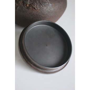 大国系 楼閣図鉄瓶　M167 