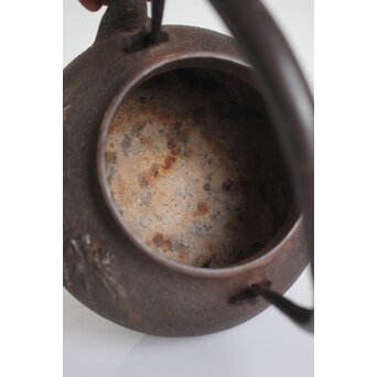 大国系 楼閣図鉄瓶　M167 