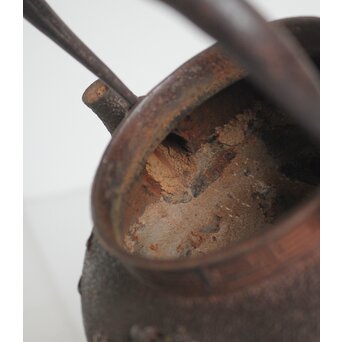 大国系 楼閣図鉄瓶　M167 