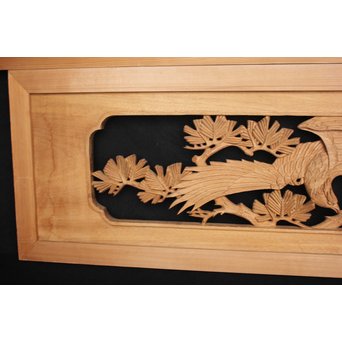 木彫欄間 3枚1組　R2516 