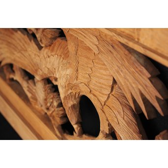 木彫欄間 3枚1組　R2516 