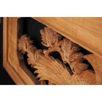 木彫欄間 3枚1組　R2516 