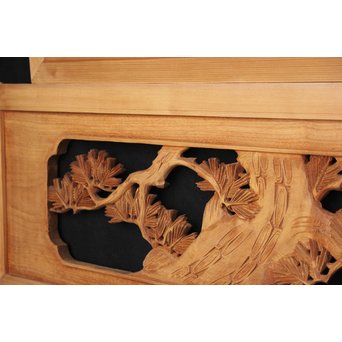 木彫欄間 3枚1組　R2516 