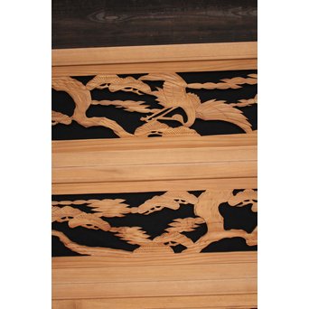 木彫欄間 3枚1組　R2516 