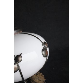 瓢箪細工のオーバル型照明/電笠　A1972Y 