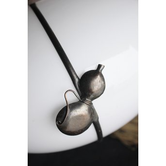 瓢箪細工のオーバル型照明/電笠　A1972Y 