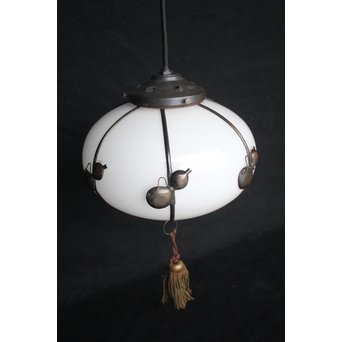 瓢箪細工のオーバル型照明/電笠　A1972Y 