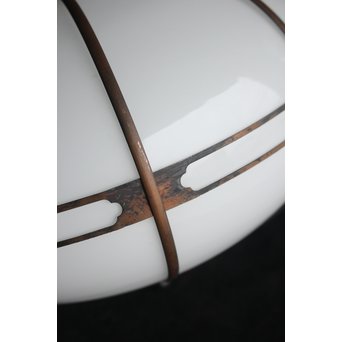 木爪銅飾オーバル型電笠/照明　A1973 