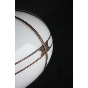 木爪銅飾オーバル型電笠/照明　A1973 