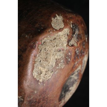 貿易蝋印 古代打出銅器壺　M168 