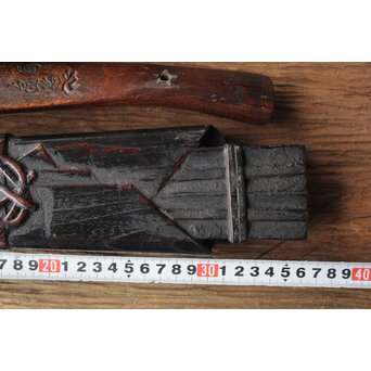 民藝飴色時代横木 5個1組　X183 