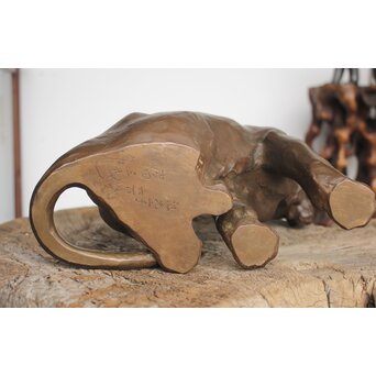 吉田三郎 ブロンズ【虎】 M170 