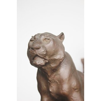 吉田三郎 ブロンズ【虎】 M170 