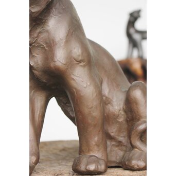 吉田三郎 ブロンズ【虎】 M170 